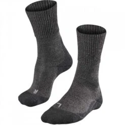 Falke TK1 Wool Wandersocken Herren Mit Merinowolle -Outdoor Ausrüstungs Geschäft Falke TK1 Wool Wandersocken Herren mit Merinowolle smog 42 43