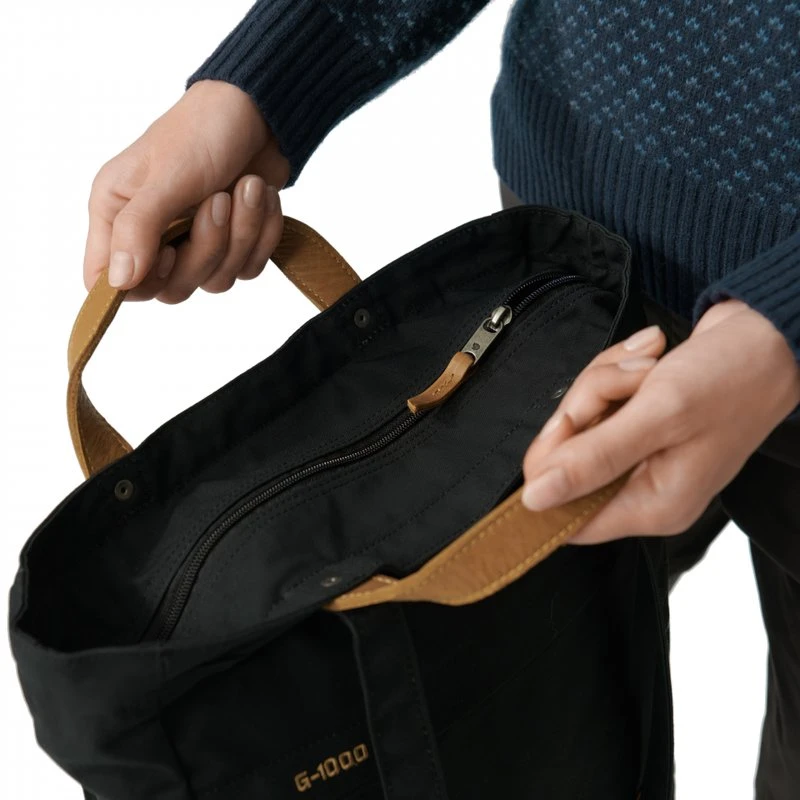 FJÄLLRÄVEN Fjällräven Totepack No.1 - Multifunktions-Umhängetasche Mit Rucksackträgern 5 FJÄLLRÄVEN Fjällräven Totepack No.1 - Multifunktions-Umhängetasche Mit Rucksackträgern – Bild 3