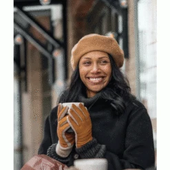 HESTRA Jeanne - Beschichtete Winterhandschuhe Mit Lammnappalederdetails Damen