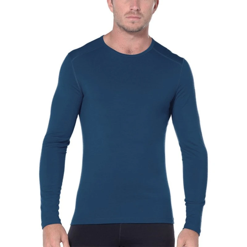Icebreaker Mens 200 Oasis Long Sleeve Crewe - Merinowolle Langarm-Unterhemd Herren, 200 G/m² 3 Icebreaker Mens 200 Oasis Long Sleeve Crewe - Merinowolle Langarm-Unterhemd Herren, 200 G/m²