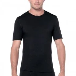 Icebreaker Mens 200 Oasis Short Sleeve Crewe | Merinowolle Kurzarm-Unterhemd Herren, 200 G/m²