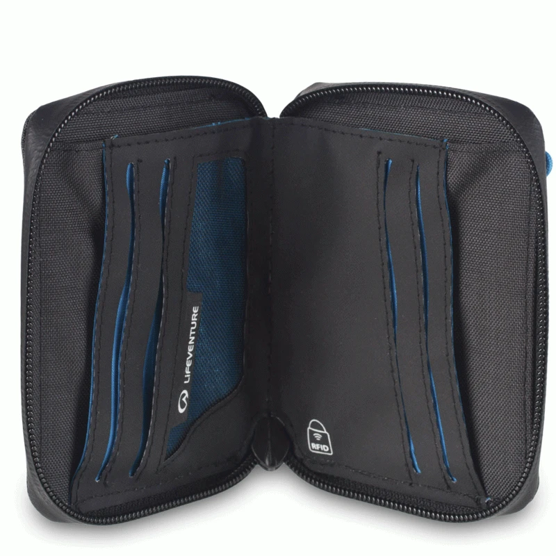 LIFEVENTURE RFID Bi-Fold Wallet - Geldbörse/Reise-Portemonnaie, RFID-geschützt 5 LIFEVENTURE RFID Bi-Fold Wallet - Geldbörse/Reise-Portemonnaie, RFID-geschützt – Bild 3