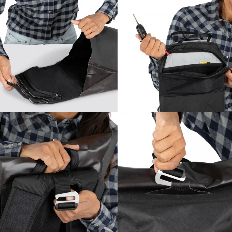 Osprey Arcane Roll Top WP 18 - Wasserfester Alltagsrucksack/Tagesrucksack Mit Rollverschluss, 18 Liter 7 Osprey Arcane Roll Top WP 18 - Wasserfester Alltagsrucksack/Tagesrucksack Mit Rollverschluss, 18 Liter – Bild 6