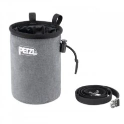 Titelseite -Outdoor Ausrüstungs Geschäft Petzl Bandi Chalkbag mit einstellbarem Hueftgurt b2