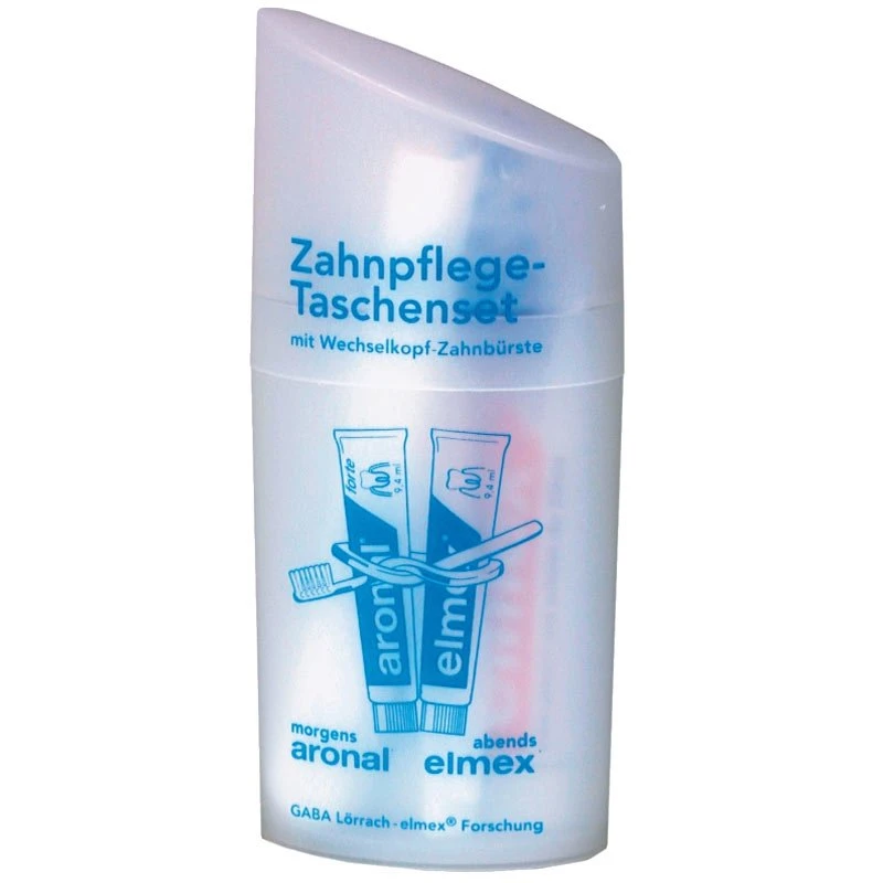 Relags Elmex/Aronal Zahnputzset Mit Robuster Hülle 4 Relags Elmex/Aronal Zahnputzset Mit Robuster Hülle – Bild 2