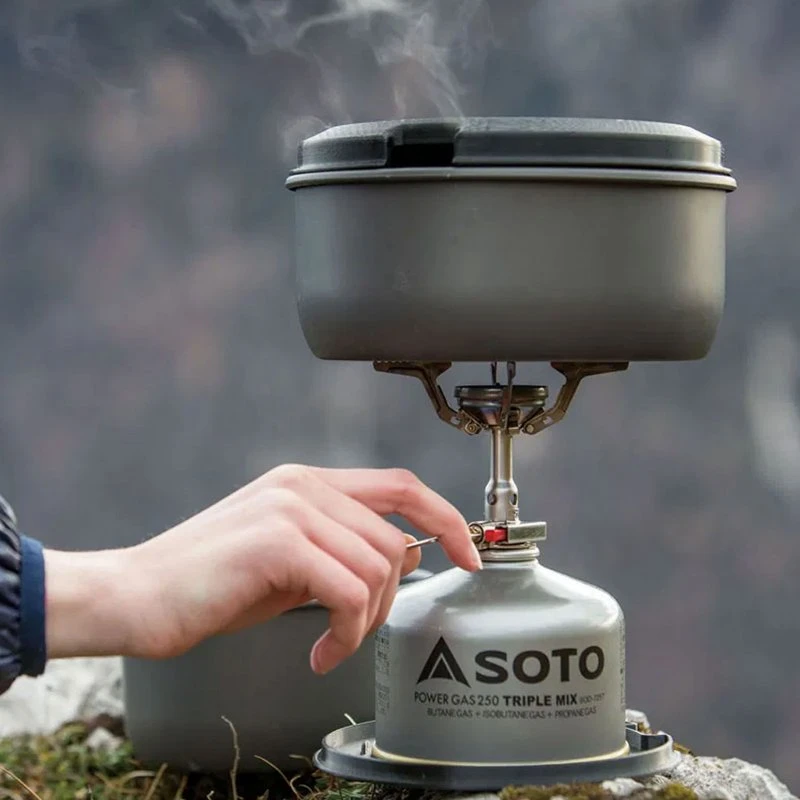 SOTO Amicus With Stealth Igniter - Ultraleichter Gaskocher Mit Zünder 8 SOTO Amicus With Stealth Igniter - Ultraleichter Gaskocher Mit Zünder – Bild 6