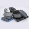 SOTO Navigator Cook Set - Multifunktions-Aluminium Kochset, 9-teilig -Outdoor Ausrüstungs Geschäft SOTO Navigator Cook Set Multifunktions Aluminium Kochset 9 teilig
