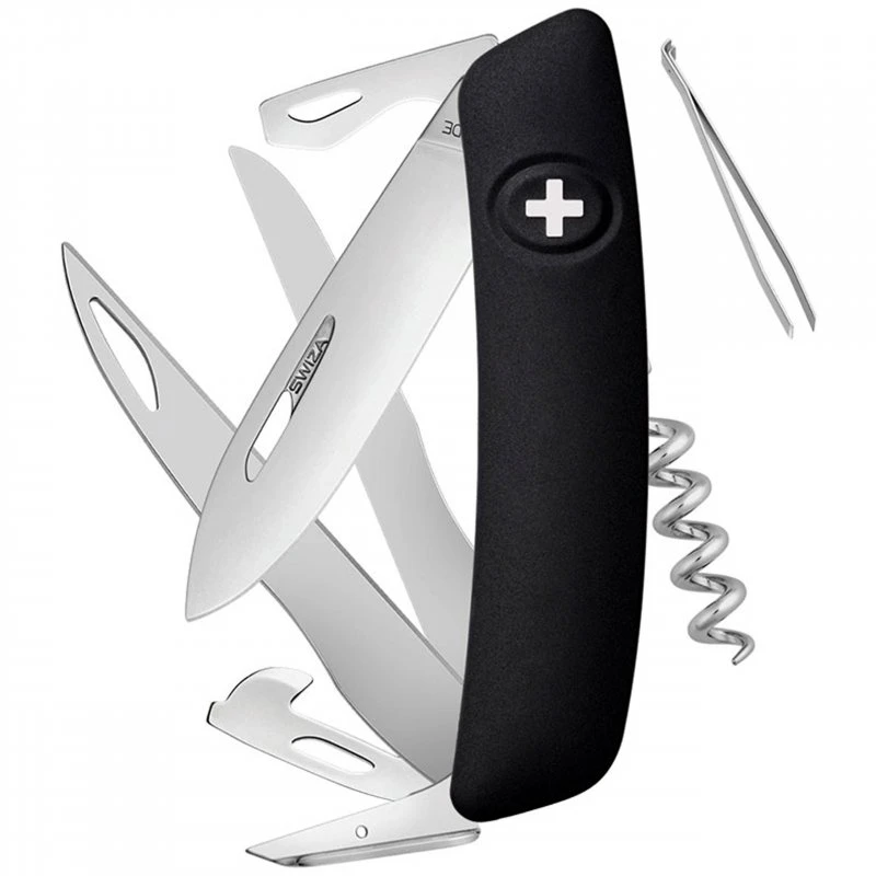 SWIZA D07 - Schweizer Taschenmesser Mit Großer Schere, 11 Werkzeuge 3 SWIZA D07 - Schweizer Taschenmesser Mit Großer Schere, 11 Werkzeuge