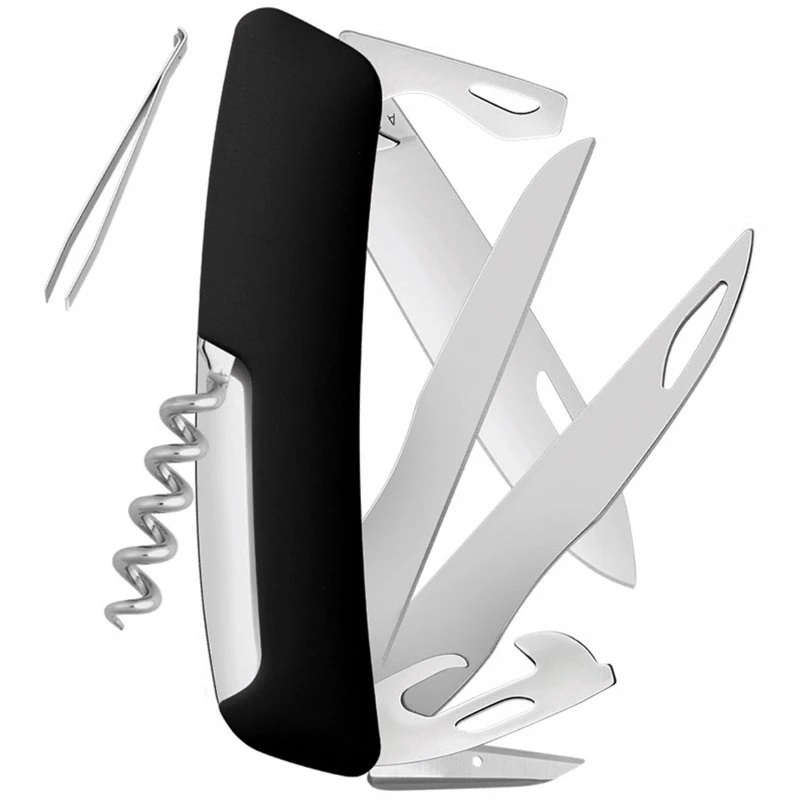 SWIZA D07 - Schweizer Taschenmesser Mit Großer Schere, 11 Werkzeuge 4 SWIZA D07 - Schweizer Taschenmesser Mit Großer Schere, 11 Werkzeuge – Bild 2