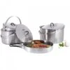 Tatonka Family Cook Set "L" - Edelstahl - Topfset 4 Teilig -Outdoor Ausrüstungs Geschäft Tatonka Family Cook Set L Edelstahl Topfset 4 teilig
