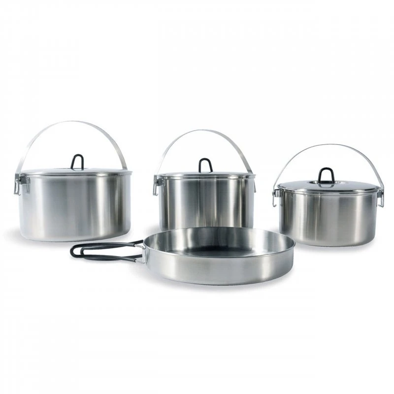 Tatonka Family Cook Set "L" - Edelstahl - Topfset 4 Teilig 4 Tatonka Family Cook Set "L" - Edelstahl - Topfset 4 Teilig – Bild 2